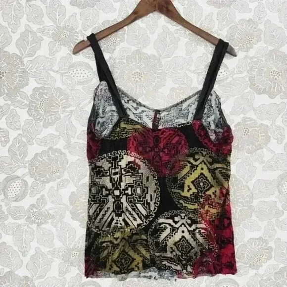 NWT Calvin Klein Jeans Aztec Women's Camisole Size L - Picture 2 of 8
